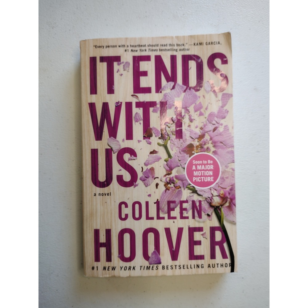 It Ends with Us by Colleen Hoover Paperback 2016 Romance Novel